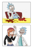 adult_swim colors_by_anonymous comics hua personification rick_and_morty rick_sanchez // 944x1376 // 1.0MB