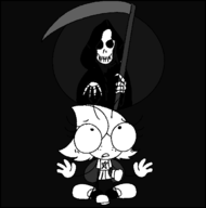 artist:cilerios maggie_pesky the_buzz_on_maggie // 603x610 // 20KB