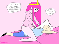 adventure_time artist:fangdangler finn_mertens princess_bubblegum // 800x600 // 140KB