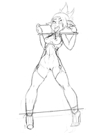 artist:velenor bondage cleophee wakfu // 1394x1834 // 456KB