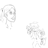 amethyst artist:terrible_the_drawfag charlotte crossovers dark_horse dc elissa_megan_powers elles empowered nightwing steven_universe // 900x900 // 135KB