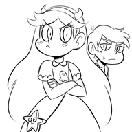 artist:aipiepo marco_diaz oreimo parody star_butterfly star_vs._the_forces_of_evil // 550x550 // 118KB