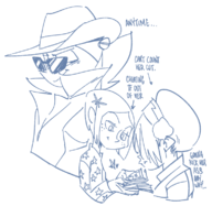 artist:pennc avatar:_the_last_airbender coraline coraline_jones crossovers jenny_wakeman laika ms._co_2023 my_life_as_a_teenage_robot toph_beifong xj-9 // 772x750 // 170KB