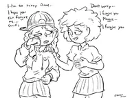 amphibia anne_boonchuy artist:thedarkzircon maggie // 1200x890 // 344KB