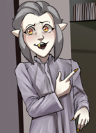 american_psycho artist:shupitu-laka eda_clawthorne parody the_owl_house // 645x900 // 462KB