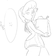 artist:terrible_the_drawfag linda_flynn-fletcher phineas_and_ferb virgin_killer_sweater // 876x893 // 119KB