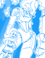 artist:liquidmark-alpha guy_hamdon parody sheila shezow // 791x1024 // 577KB