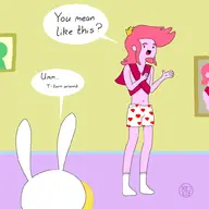 adventure_time artist:coldfusion fionna_campbell prince_gumball // 1000x1000 // 287KB