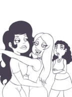 american_dad artist:liquidmark-alpha francine_smith linda_memari rule_63 stan_smith // 1024x1366 // 554KB