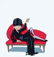 artist:cupid? cosplay elvira elvira_mistress_of_the_dark gravity_falls pacifica_northwest // 1489x1558 // 145KB