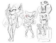 alertmode amy_rose blaze_the_cat cosplay junketsu kill_la_kill nonon_ nonon_jakuzure rouge_the_bat senketsu sonic_the_hedgehog_(series) // 1200x916 // 350KB