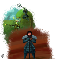 artist:tullymonst3r chowder_(series) crossovers jack mr._colympus_2021 mung_daal samurai_jack // 4960x5015 // 18MB