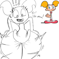 artist:smeet dee_dee dexter's_laboratory // 1600x1600 // 760KB