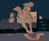 artist:akunim artist:flaminhotcheatoes callie_briggs colleen crossovers nude road_rovers swat_kats // 1193x1004 // 346KB