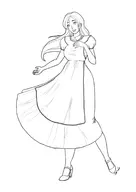 alice alice_in_wonderland artist:hawkgirl cosplay disney jane_porter tarzan // 1240x1754 // 216KB