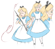 alice alice_in_wonderland artist:nark disney parody // 986x877 // 417KB