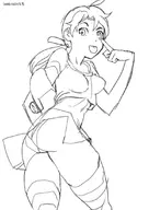 artist:magi my_life_me sandra_le_blanc // 777x1100 // 107KB