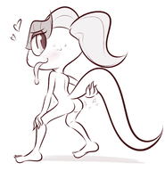 artist:kiff_kaff lizzie lizzie_(series) nude presenting // 2600x2700 // 1.1MB