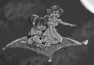 aladdin avatar:_the_last_airbender crossovers disney ms._co_2025 princess_jasmine toph_beifong // 2360x1640 // 1.7MB