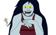 adventure_time animated crossovers disney marceline ms._co_2024 peter_pan_(series) tinker_bell // 1280x800 // 134KB