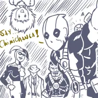 batman_beyond crossovers dc deadpool harley_quinn mad_stan marvel shocker squirrel_girl the_question // 500x500 // 257KB