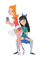 candace_flynn phineas_and_ferb stacy_hirano // 1180x1708 // 440KB