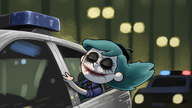 artist:strawcomics cosplay dc hilda hilda_(series) joker // 1153x646 // 766KB