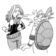 angel artist:carelessdoodler parody teenage_mutant_ninja_turtles the_exorcist // 750x750 // 249KB