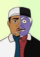 artist:corndog chance_the_rapper dc two-face // 783x1109 // 168KB