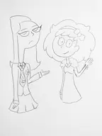 amphibia anne_boonchuy artist:perla_magica candace_flynn crossovers phineas_and_ferb // 3072x4096 // 2.7MB