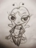 artist:salmonbug the_buzz_on_maggie // 829x1106 // 151KB