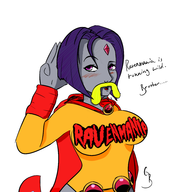 artist:grouchybadger dc genosaurer_(colors) hulk_hogan parody raven teen_titans wwe // 872x956 // 254KB