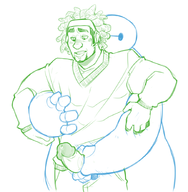 artist:bunnox baymax big_hero_6 handjob marvel wasabi // 865x884 // 306KB