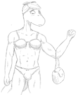 artist:rawrunes crossdressing endtown piotr // 621x725 // 90KB