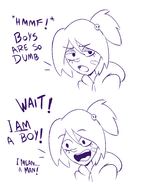 artist:the_might_fenek gravity_falls robbie_valentino rule_63 // 2100x2748 // 546KB