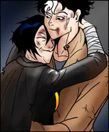 batgirl cassandra_cain dc jason_todd oro red_hood // 500x605 // 161KB