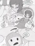 artist:liquidmark-alpha beth_oblong creepy_susie masturbation the_oblongs // 603x784 // 270KB