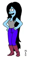 adventure_time artist:lhk marceline parody the_simpsons // 304x600 // 61KB