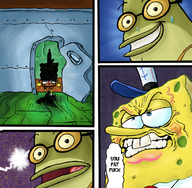 baki_the_grappler bubble_bass colors_by_anonymous comics parody spongebob_squarepants spongebob_squarepants_(series) // 1210x1184 // 1.4MB