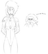 artist:dead-carl cosplay evangelion gendo_ikari lapis_lazuli parody rei_ayanami steven_quartz_universe steven_universe // 906x1027 // 175KB