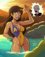 artist:gearfae infinity_train jesse_cosay lake rule_63 // 2283x2876 // 4.1MB