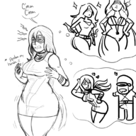 cyclops emma_frost jean_grey kamala_khan marvel ms._marvel scott_summers x-men // 1080x1080 // 554KB