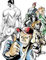 artist:serpenk billy hoss_delgado irwin parody saliva the_grim_adventures_of_billy_&_mandy // 1500x1941 // 2.1MB