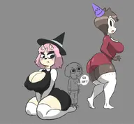 artist:baryl hedgehog oscar_peltzer summer_camp_island susie_mccallister // 906x833 // 158KB