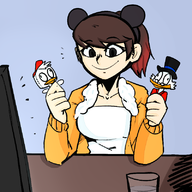 disney ducktales hua huey_duck personification scrooge_mcduck toon_disney // 800x800 // 200KB