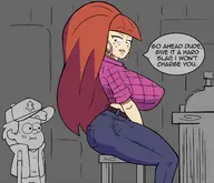 dipper_pines fusion gravity_falls pacifica_northwest wendy_corduroy // 1600x1371 // 487KB