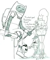 adventure_time finn_mertens old_man_internets peppermint_butler princess_bubblegum // 454x543 // 66KB