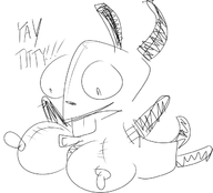 bastardfact gir invader_zim // 651x591 // 83KB