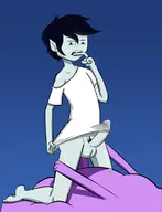 adventure_time anal artist:knullmannen bottomless lumpy_space_prince marshall_lee // 900x1173 // 357KB