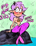 amity_blight artist:smoke crossovers mermaid ms._co_2025 patrick_star spongebob_squarepants spongebob_squarepants_(series) the_owl_house // 624x799 // 1.1MB